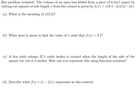 Image result for Box Dimension Math Problem