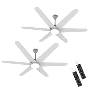 Buy OCECO Helico Pearl White 1200mm BLDC Ceiling Fan Combo - 5-Star ...