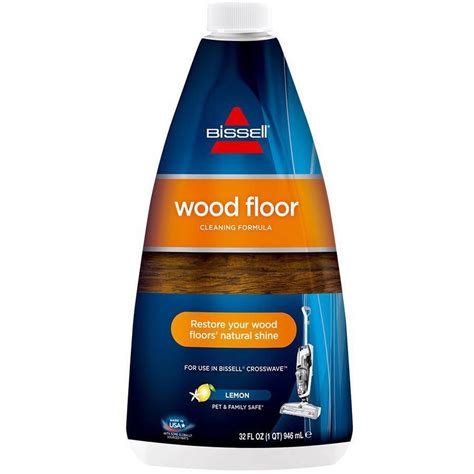 BISSELL CrossWave Cleaner, Lemon-Scented Hardwood Floor Cleaning Fluid ...