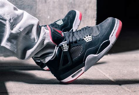 Nike Gives an Official Look at the Air Jordan 4 “Bred” - The Source