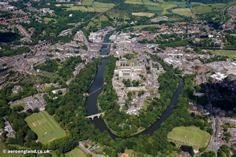 aeroengland | aerial photograph of Durham County Durham, England UK