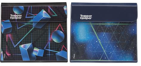 Buy Trapper Keeper Binder 2 Pack Set Space & Shapes 1" Retro 90s ...