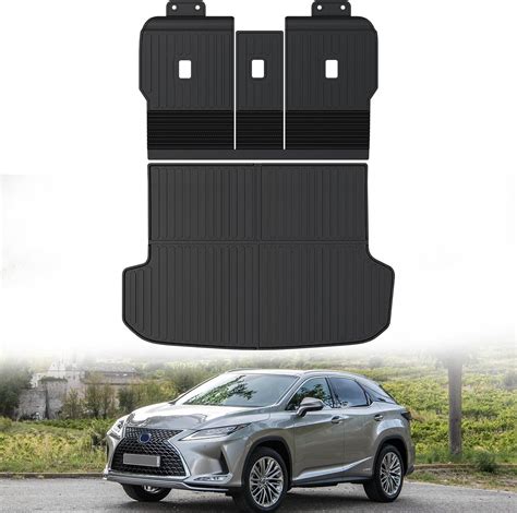 BEEGROW Cargo Liner Seat Back Covers for 2016-2022 Lexus RX350 RX450H ...