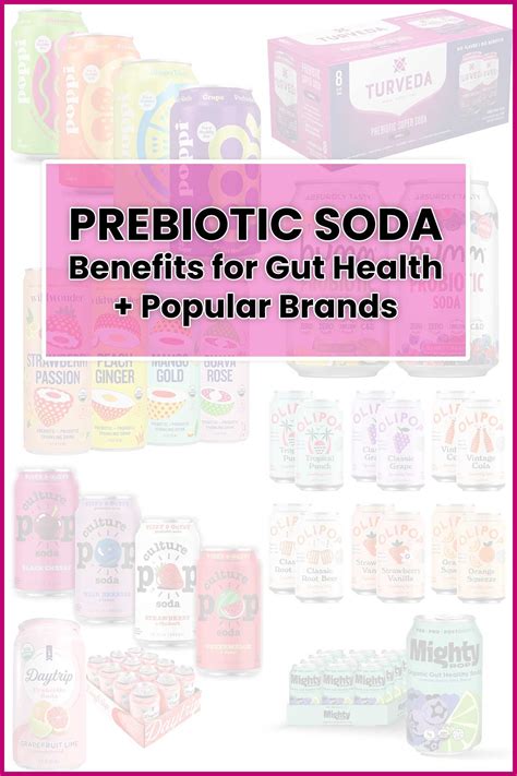 Prebiotic Soda: Benefits for Gut Health + Popular Brands