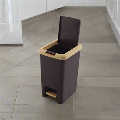 Buy Empto Pedal Dustbin - Brown Online in India | Vaaree