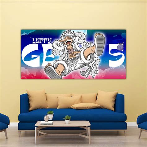 Luffy Gear 5 Split Poster #2 – Frame Kro
