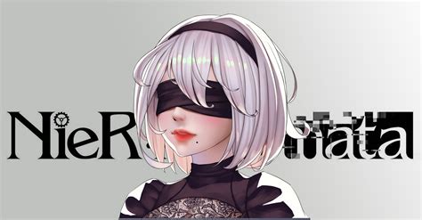Download wallpaper girl, eye patch, Nier Automata, YoRHa No 2 Type B ...