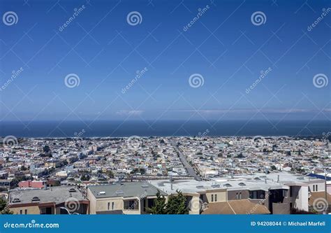 Sunset District - San Francisco, California Stock Photo - Image of ...