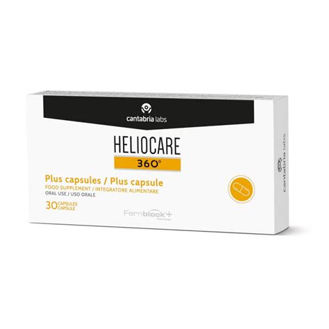 Heliocare 360 Plus Cantabria Labs 30 Capsules - Loreto Pharmacy