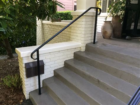 Exterior Steel Handrails - Exterior Railings & Handrails for Stairs ...