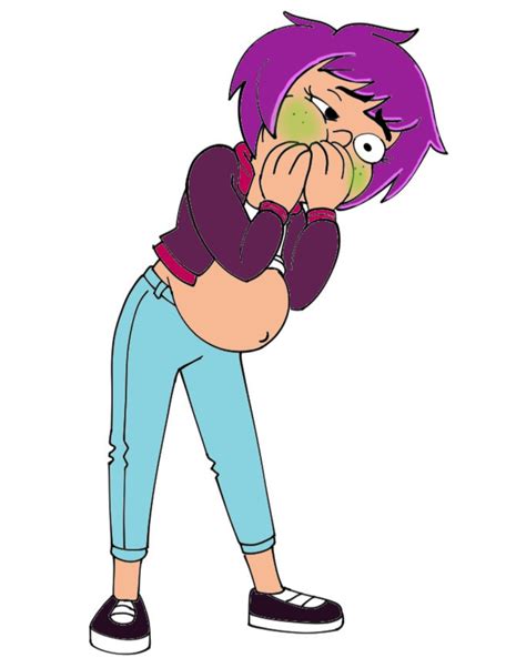Kimberly pregnancy nausea paint by Amityfan2 on DeviantArt