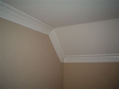 Crown Molding On Angled Walls Terminating Crown Molding. Odd Wall