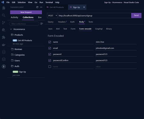 Image result for Visual Studio Code Send HTTP Request