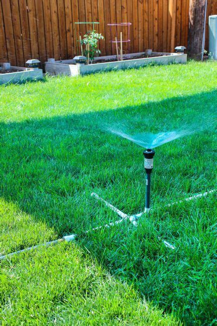 how to diy lawn sprinkler system