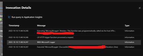 Azure Function with Logger 的图像结果
