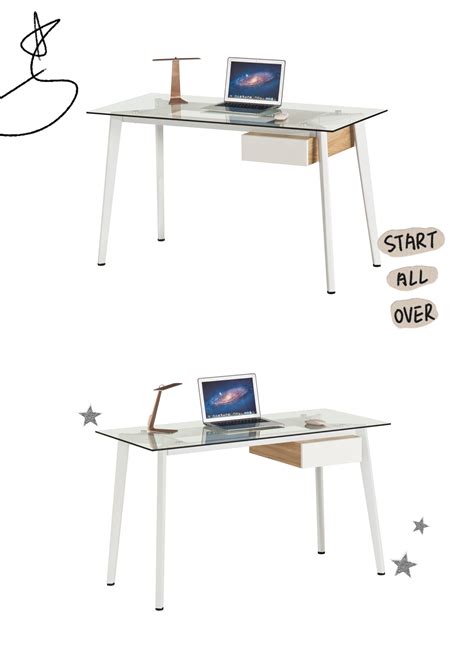 Image result for Glass Computer Table