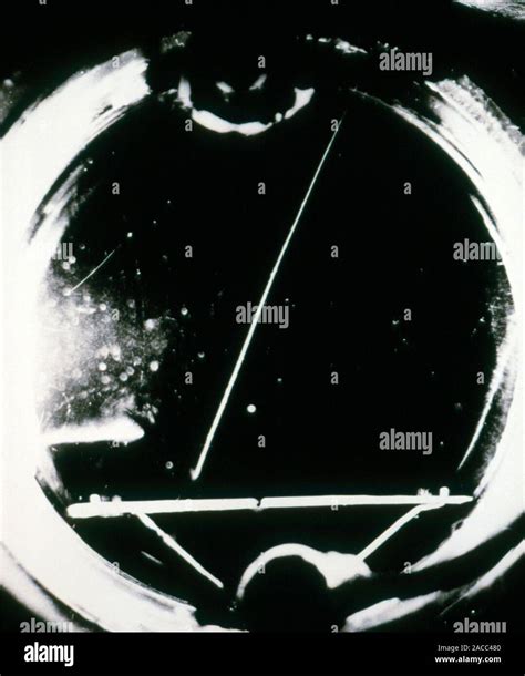 Taken in 1932, this was one of the first pictures to show the presence of the neutron, newly ...