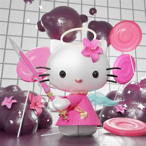 ArtStation - HELLO KITTY FAN ART