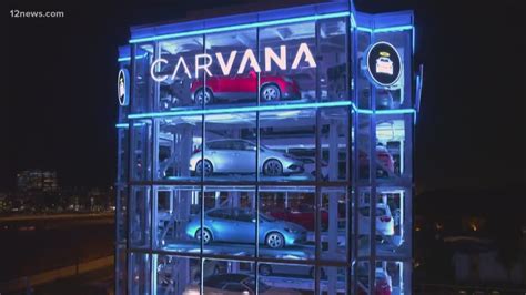 Carvana’s 9-story car vending machine opens in Tempe | 12news.com