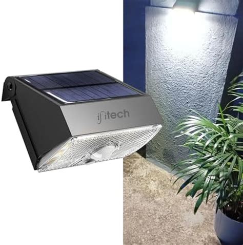 IFITech 10W Solar Lights for Outdoor Home, Solar Motion Sensor Lights ...