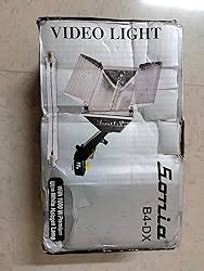 Sonia B4 Continuous Video Light with 1000 Watt Halogen Tube for Video ...