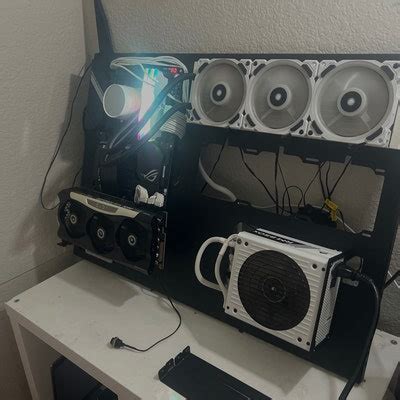 Image result for Wall Mount Open Computer Case