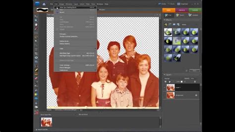 Photoshop Elements Scan and Repair Old Photos - YouTube