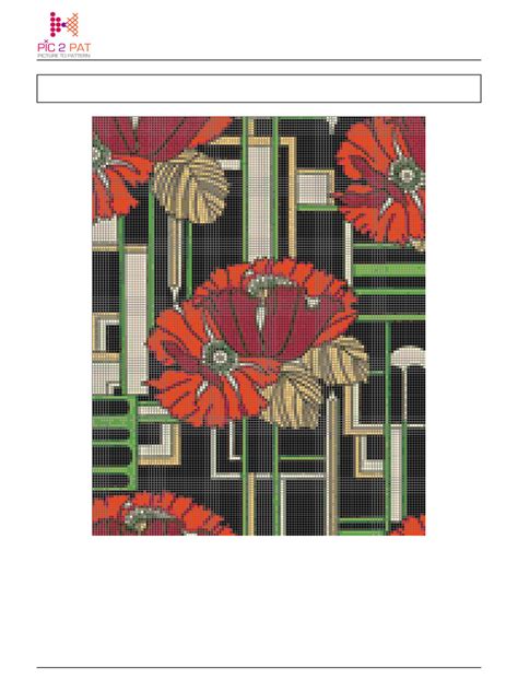 Image result for Cross Stitch Poppy Pattern