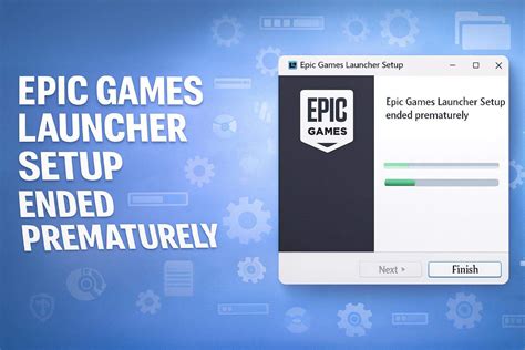 Epic Games Launcher Setup Error 的图像结果