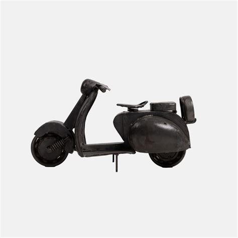 Rustic Vintage Metal Scooter For Your Home Kitchen Dining Table, Table ...