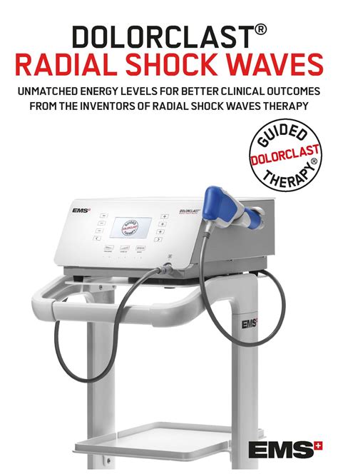 EMS DolorClast Radial Shockwave Therapy Brochure 2024 – EMS DolorClast®
