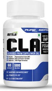 NutriJa CLA 1000mg (Conjugated Linoleic Acid) | Non Stimulatory Fat ...