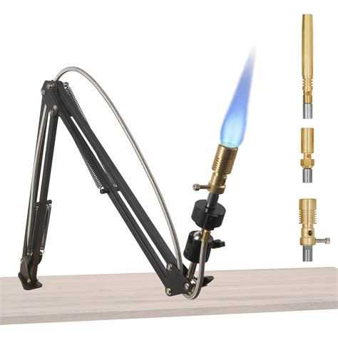 Multi Functional Propane Mapp Gas Bunsen Burner Set Includes Three ...