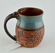 Image result for Blue Green Pottery Mugs