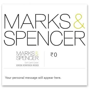 Marks & Spencer E-Gift Card : Amazon.in: Gift Cards