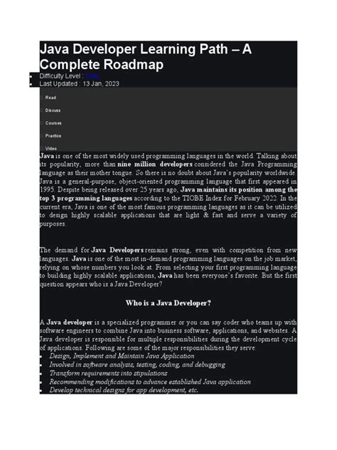 Image result for Java Learning Path for Beginners