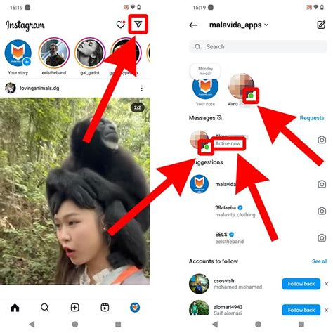 Come sapere se qualcuno è connesso e online su Instagram