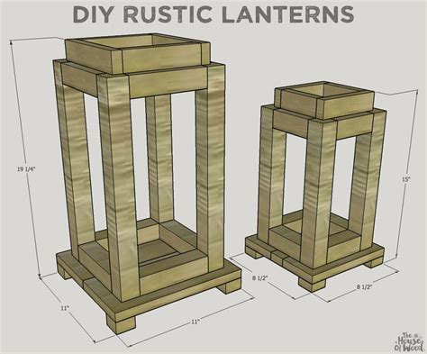 How to Make Rustic Lanterns 的图像结果