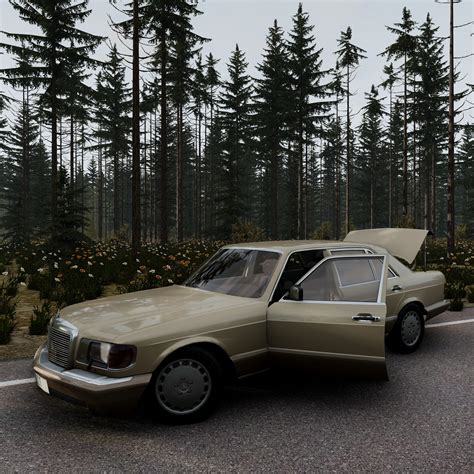 Мод Mercedes-Benz W126 (NEW) — Teletype