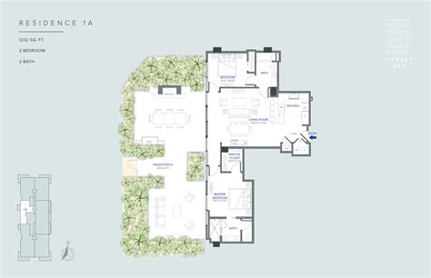 40 West 12th | 1A | Floor Plans and Pricing
