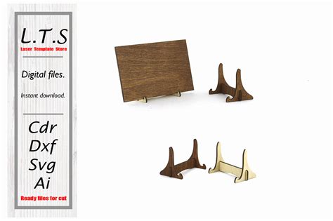 Photo Frame Stand I Easel Plate Stand · Creative Fabrica