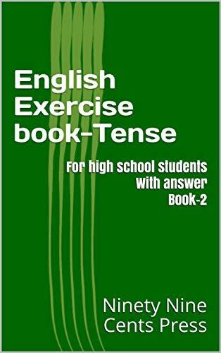 English Exercise book-Tense: For high school students With answer Book ...