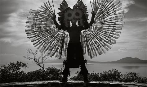 Owl Aztec Dancer on Mezcala Island ⋆ Fine Art Photography of Mexico