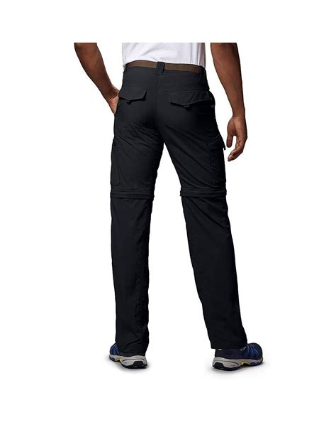 Buy Columbia Black Silver Ridge Convertible Pant For Men Online at ...