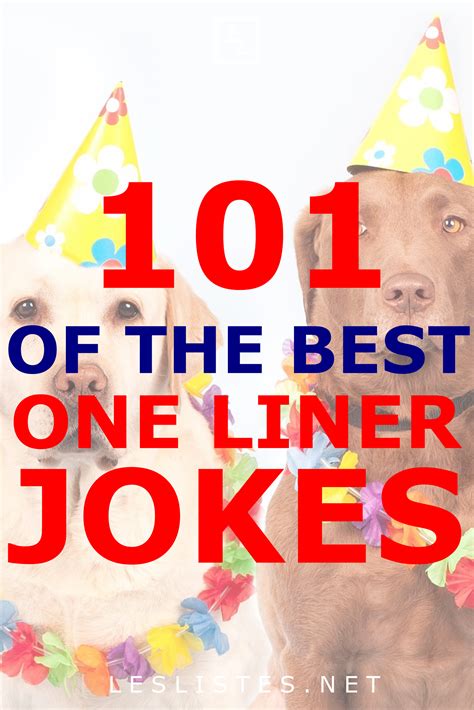 Top 101 One Liner Jokes to Brighten Your Day