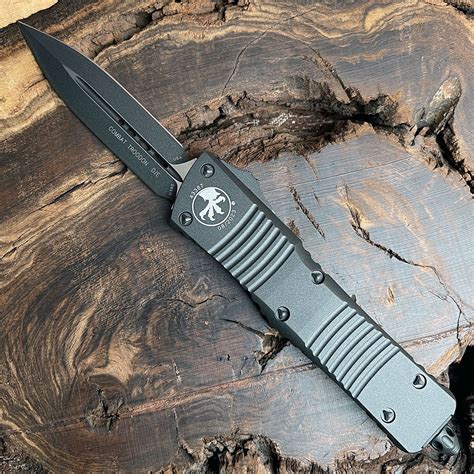 Microtech Combat Troodon D/E Dark Tungsten Cerakote Standard 142-1CDT ...