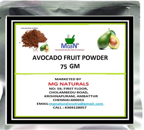 AVOCADO FRUIT POWDER- 75 GM : Amazon.in: Beauty