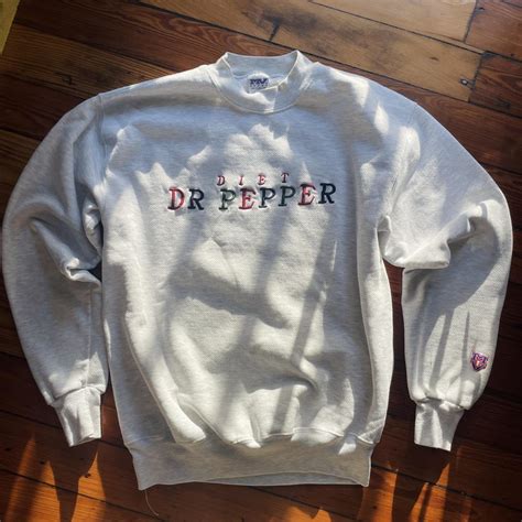 vintage diet Dr Pepper sweatshirt super random... - Depop