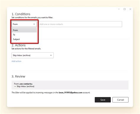 Filter Function in Outlook 的图像结果