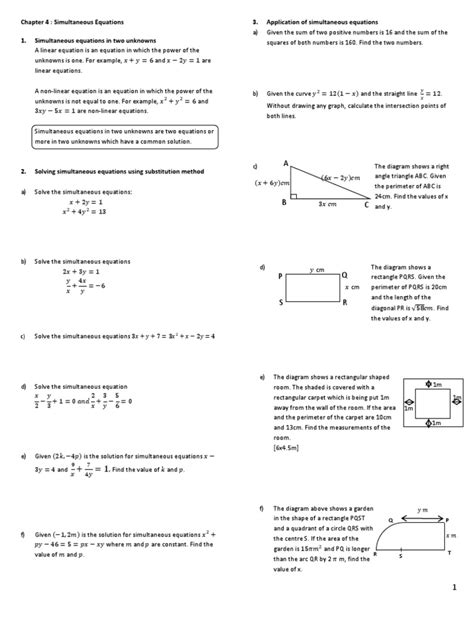 Image result for Applications of Simultaneous Equations